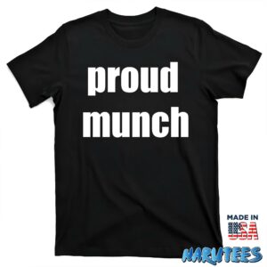 Proud Munch Shirt T shirt black t shirt new