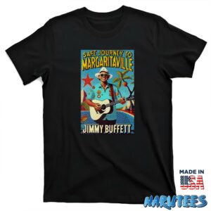 Safe Journey To Margaritaville Jimmy Buffett Shirt T shirt black t shirt new
