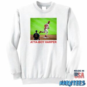 Atta boy harper bryce harper shirt Sweatshirt Z65 white sweatshirt