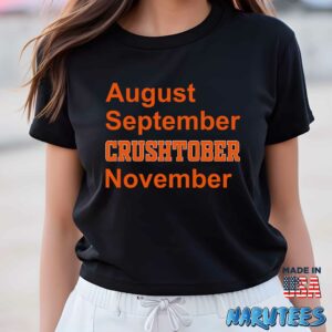 August September Crushtober November Shirt Women T Shirt women black t shirt