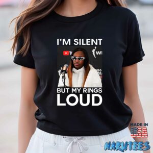 Jackie Young I’m Silent But My Rings Loud Shirt