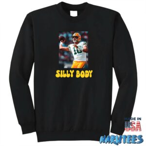 Jordan Love Silly Body Shirt Sweatshirt Z65 black sweatshirt