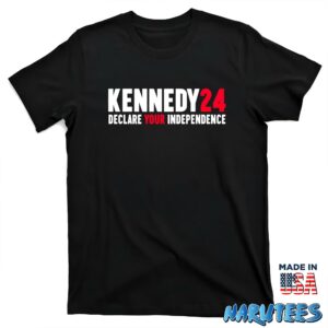 Kennedy 24 Declare Your Independence Shirt T shirt black t shirt new