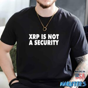 Matt Hamilton Xrp Is Not A Security Shirt Men t shirt men black t shirt