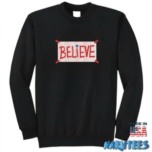 Phillies believe shirt Sweatshirt Z65 black sweatshirt