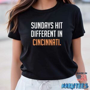 Sundays Hit Different In Cincinnati Shirt