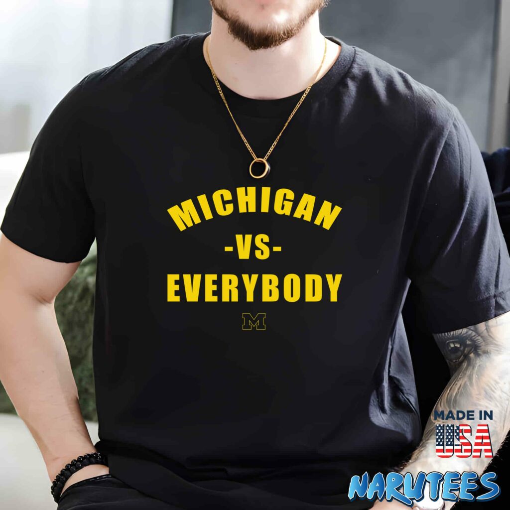 Michigan VS Everybody Shirt Men t shirt men black t shirt