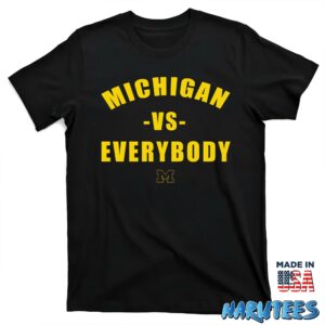 Michigan VS Everybody Shirt T shirt black t shirt new