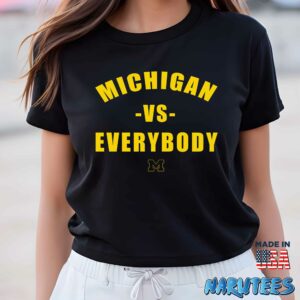 Michigan VS Everybody Shirt Women T Shirt women black t shirt