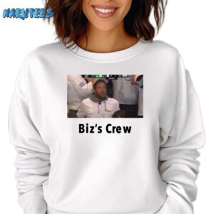 Dave Portnoy Bizs Crew Shirt Sweatshirt white sweatshirt