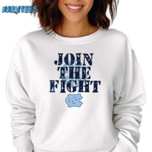 Join The Fight Shirt Sweatshirt white sweatshirt