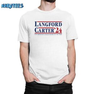 Langford Carter '24 For American League Rookie Of The Year Shirt