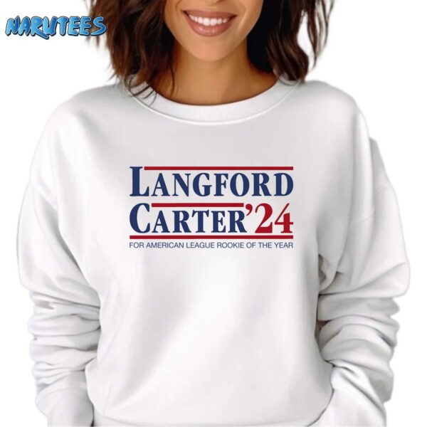 Langford Carter ’24 For American League Rookie Of The Year Shirt