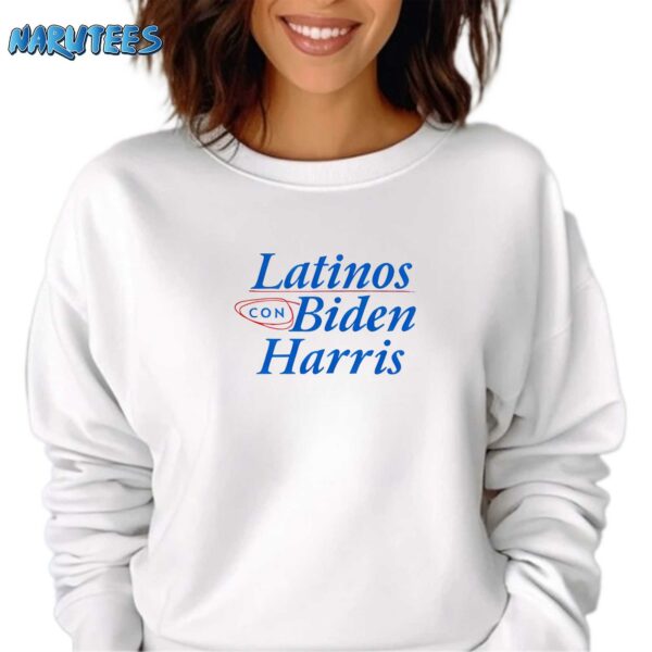 Latinos Con Biden Harris Shirt