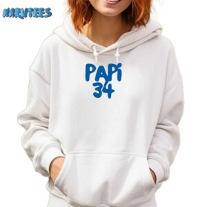 Mathews Am 34 Maple Leafs Seventy Papi Shirt Hoodie white hoodie