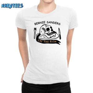 Bernie Sanders Eat The Rich Shirt Women T Shirt white women t shirt