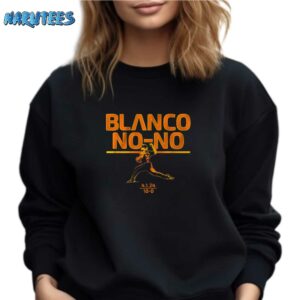 Blanco No No Shirt Sweatshirt black sweatshirt