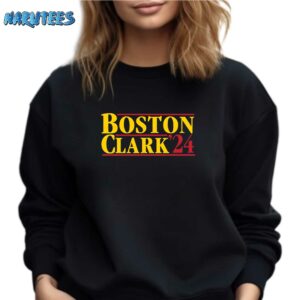Boston Caitlin Clark 24 Shirt Sweatshirt black sweatshirt