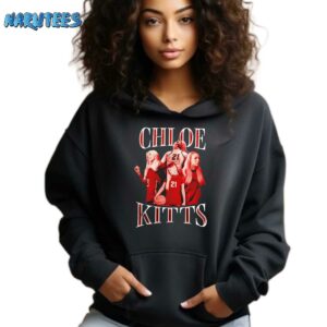 Chloe Kitts Collage Shirt Hoodie black hoodie