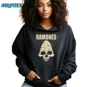 Cm Punk Ramones Skull Shirt Hoodie black hoodie