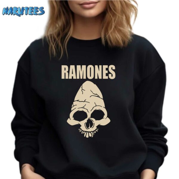 CM Punk Ramones Skull Shirt