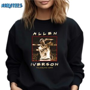 Dawn Staley Allen Iverson 76ers Shirt Sweatshirt black sweatshirt