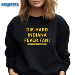 Indiana fever shirt Sweatshirt black sweatshirt