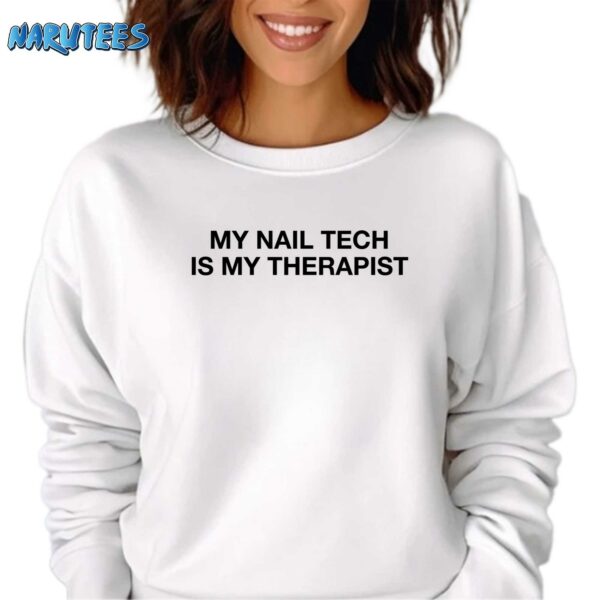 Kelly My Nail Tech Is My Therapist Shirt