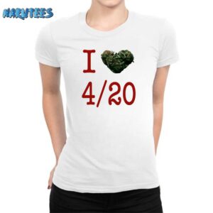 Rihanna I Love 420 Day Shirt Women T Shirt white women t shirt