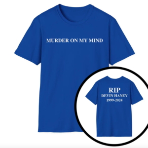 Ryan Garcia Murder On My Mind Rip Devin Haney 1999 2024 Shirt