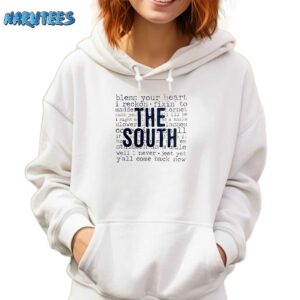 The South Bless Your Heart I Reckon Shirt Hoodie white hoodie
