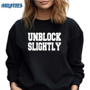 Unblock Slightly Shirt Sweatshirt black sweatshirt