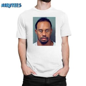 Tiger Woods Mugshot Shirt